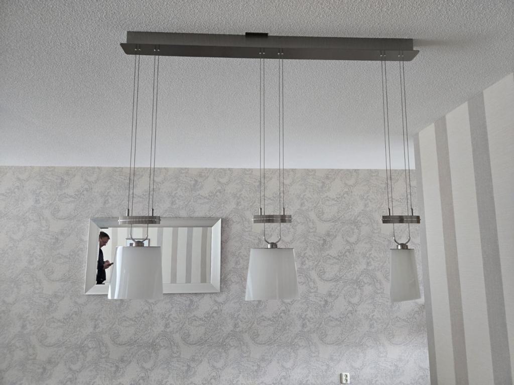 Eetkamer lamp, Ophalen