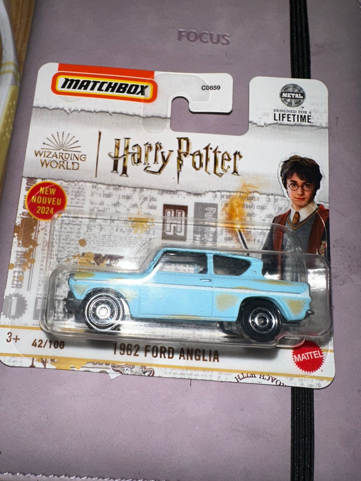 Matchbox 1962 Ford Anglia, Harry Potter,, Ophalen, Nieuw, Auto