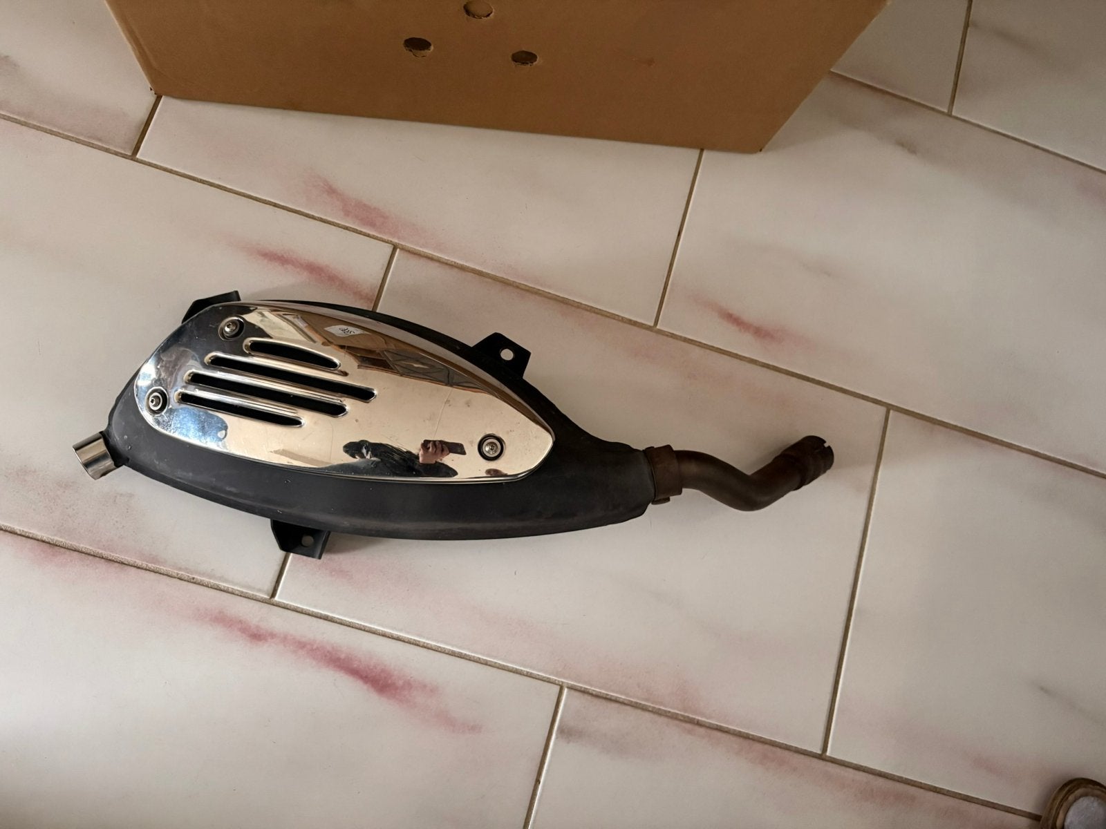 Vespa GTS/GTV uitlaat, Ophalen of Verzenden, Nieuw