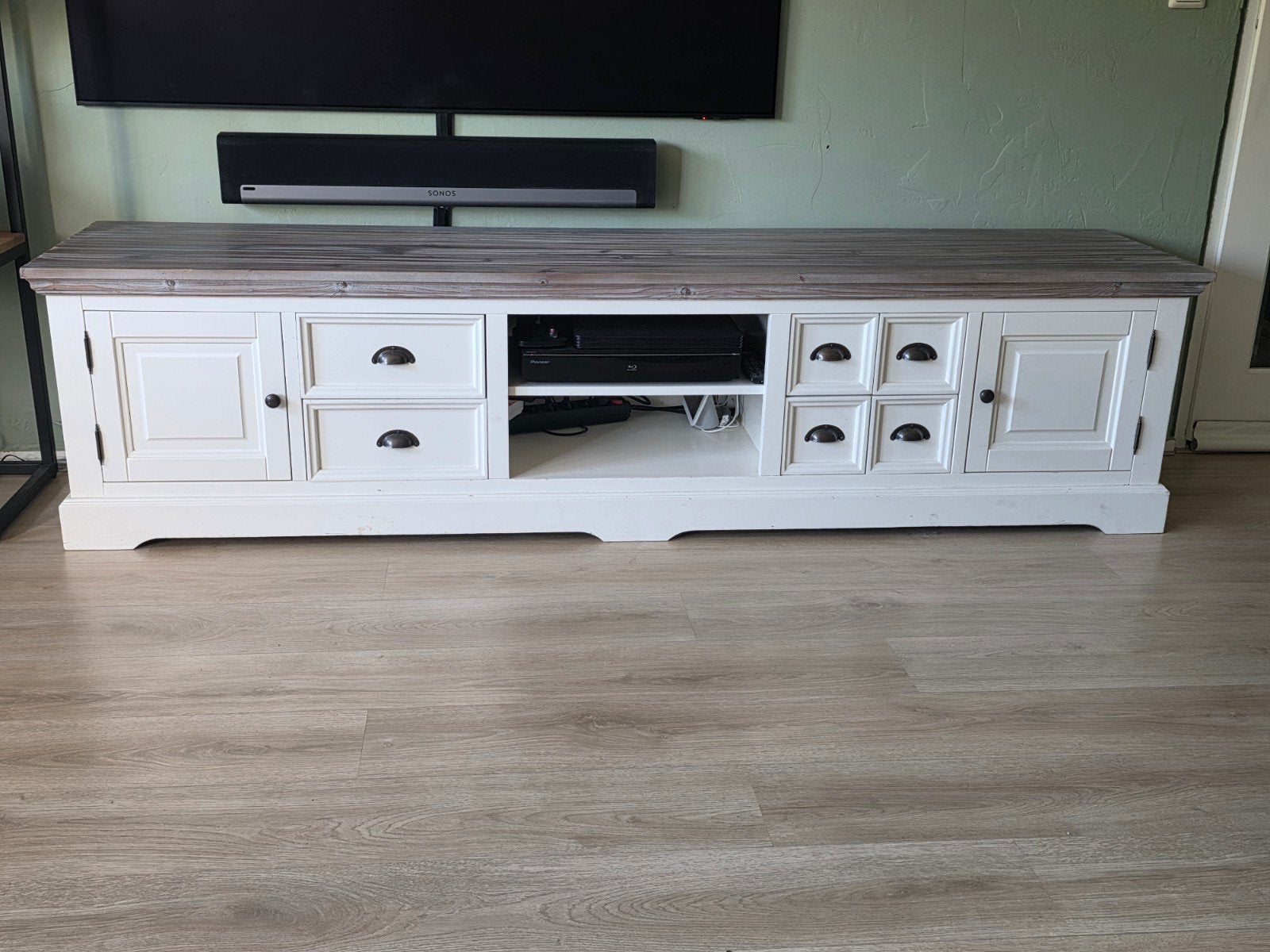 tv meubel, Ophalen, Gebruikt, Landelijk, 200 cm of meer