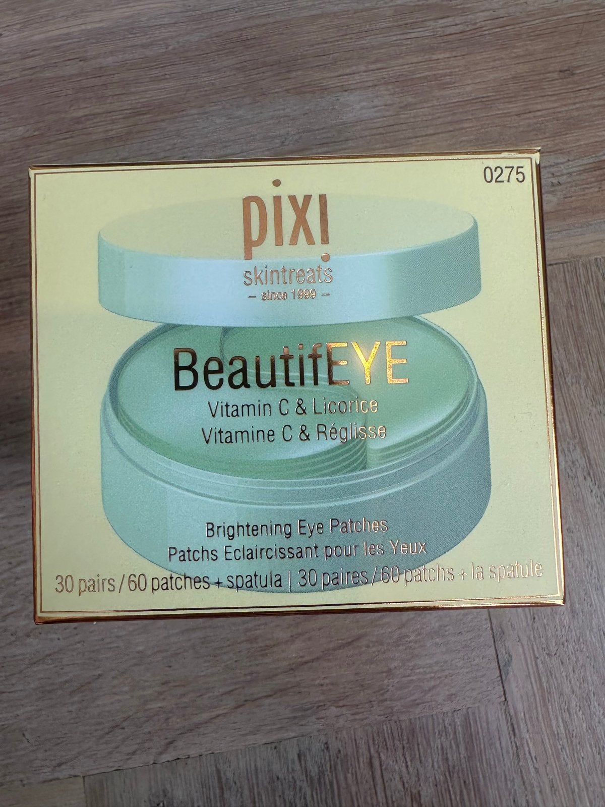 Pixi BeautifEYE Oogpatches - Vitamine C & Zoethout, Ophalen of Verzenden, Nieuw, Ogen, Verzorging