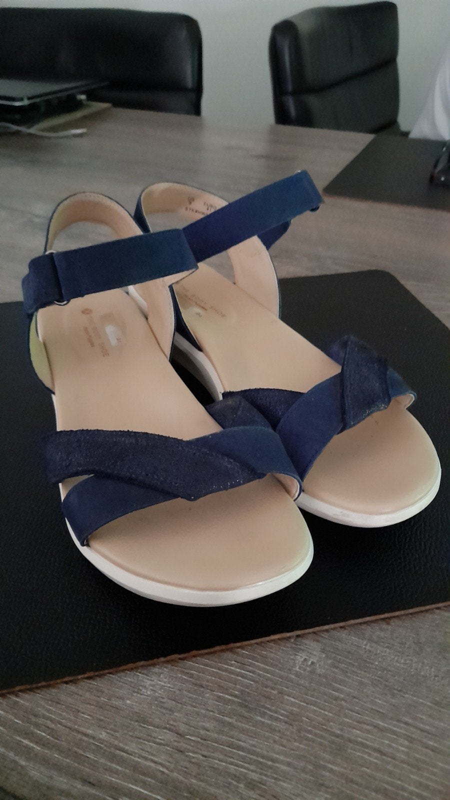 Mooie hush puppies sandalen  41, Blauw, Nieuw, Hush puppies, Sandalen of Muiltjes