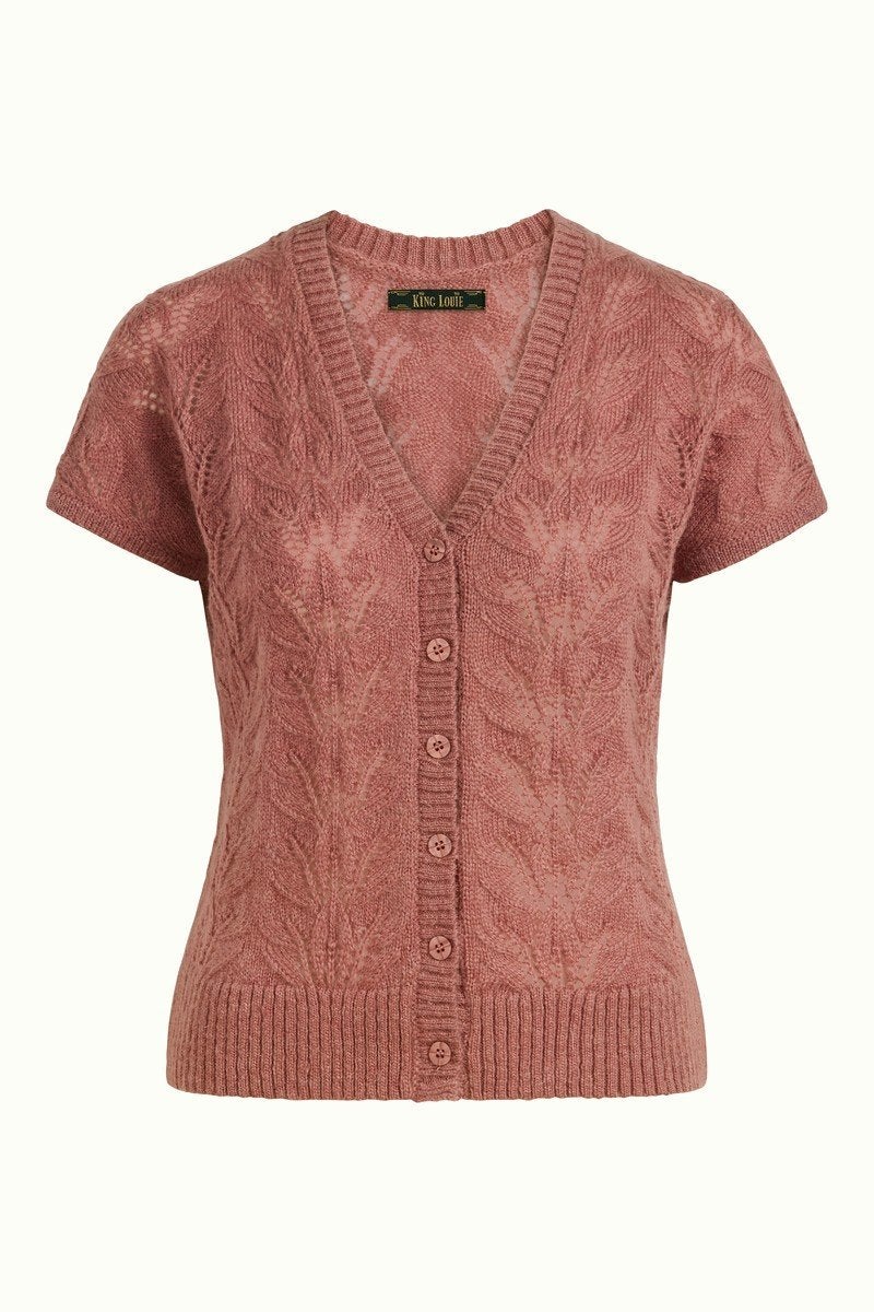 Maat S 36/38 King Louie Vbutton top spencer Farfalle vintage, Ophalen of Verzenden, Zo goed als nieuw, Maat 36 (S), King Louie