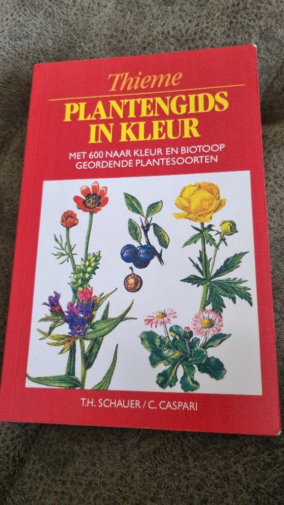 Boek Plantengids in kleur, Ophalen of Verzenden, Gelezen, Bloemen, Planten en Bomen, Caspari C. Schauer T.H.