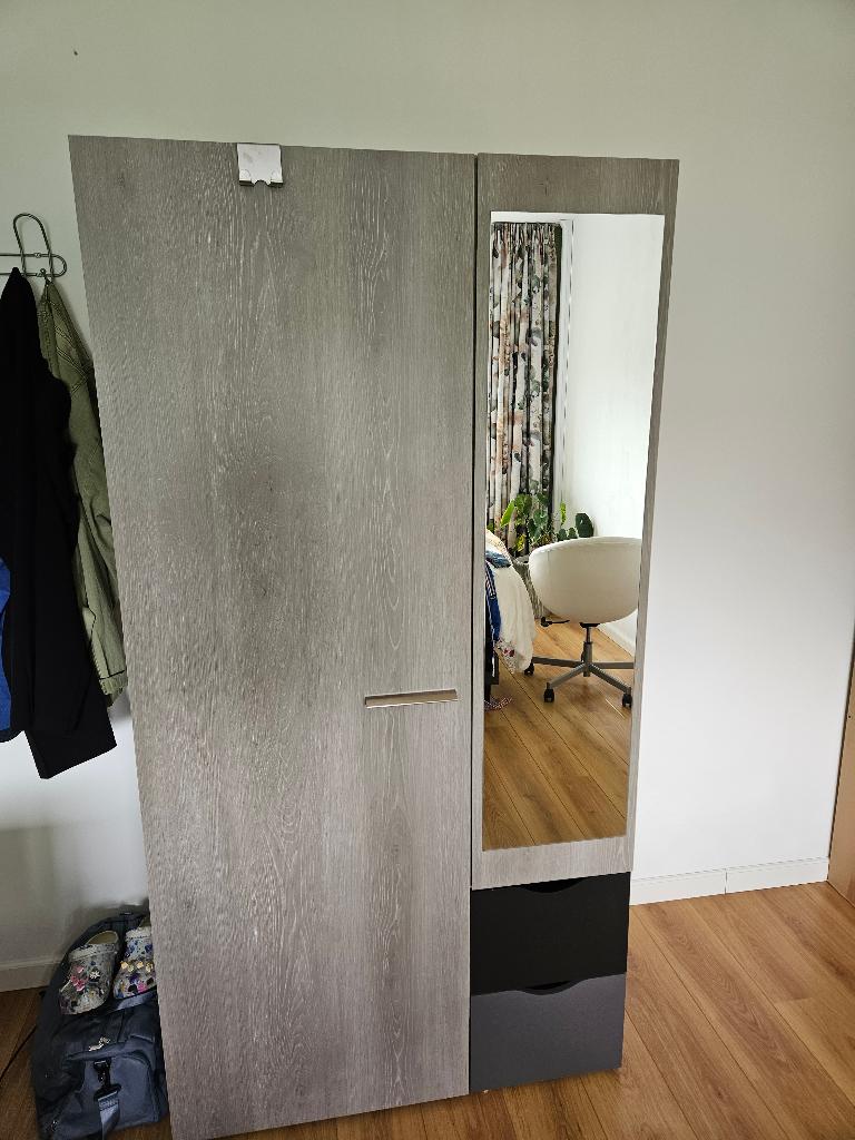 Kledingkast, 100 tot 150 cm, Zo goed als nieuw, 150 tot 200 cm, Overige houtsoorten