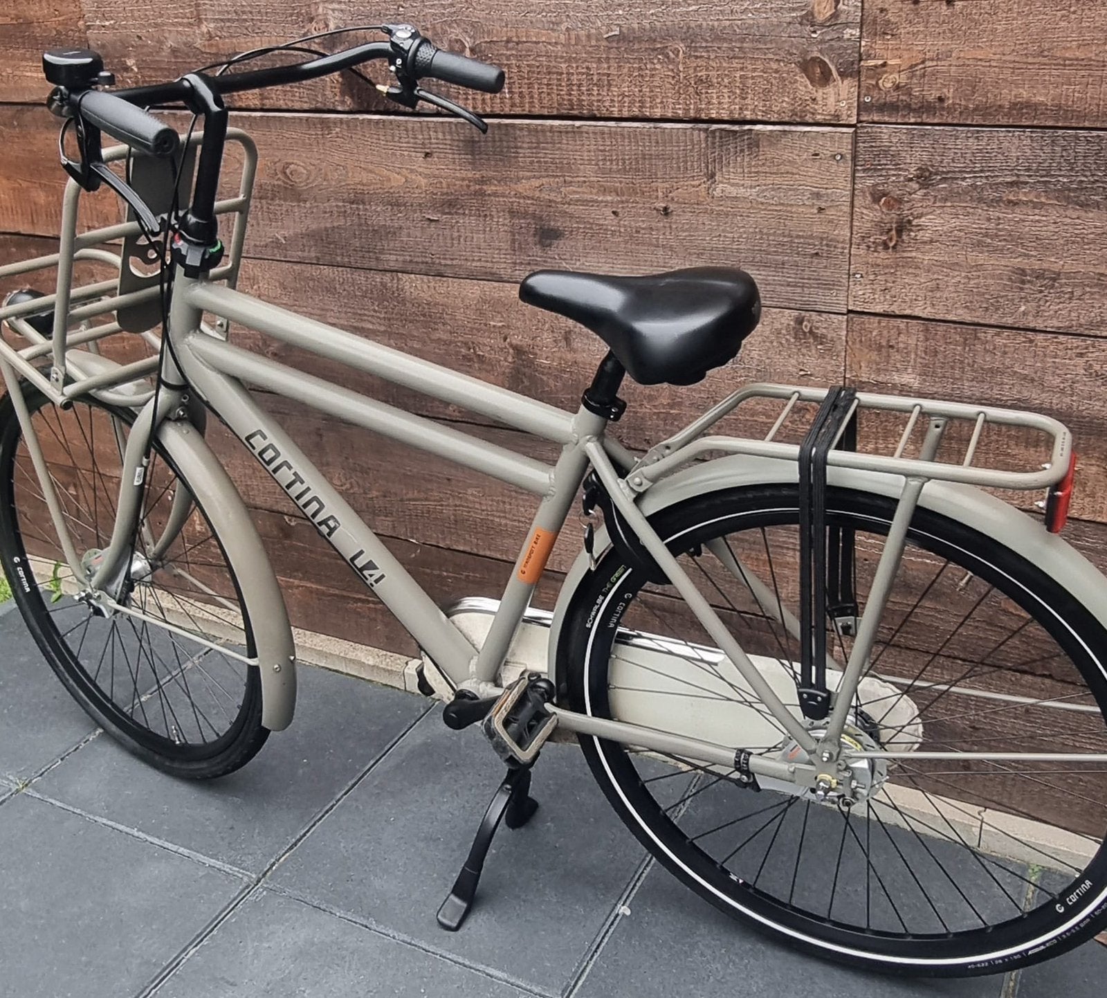 Cortina U4 Transportfiets - framemaat 50 - 3 Versnellingen, Ophalen, Zo goed als nieuw, 26 inch of meer, Versnellingen