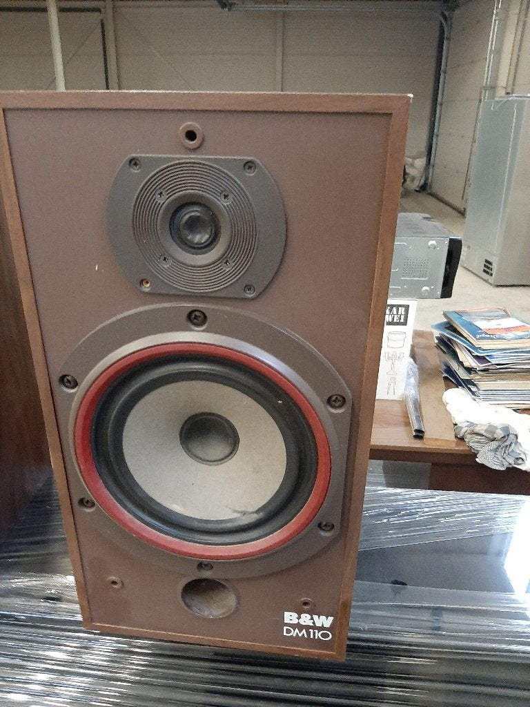 B&W speakers luidsprekers dm110, Audio, Tv en Foto, Luidsprekers, Ophalen of Verzenden, Gebruikt, 60 tot 120 watt, Overige merken