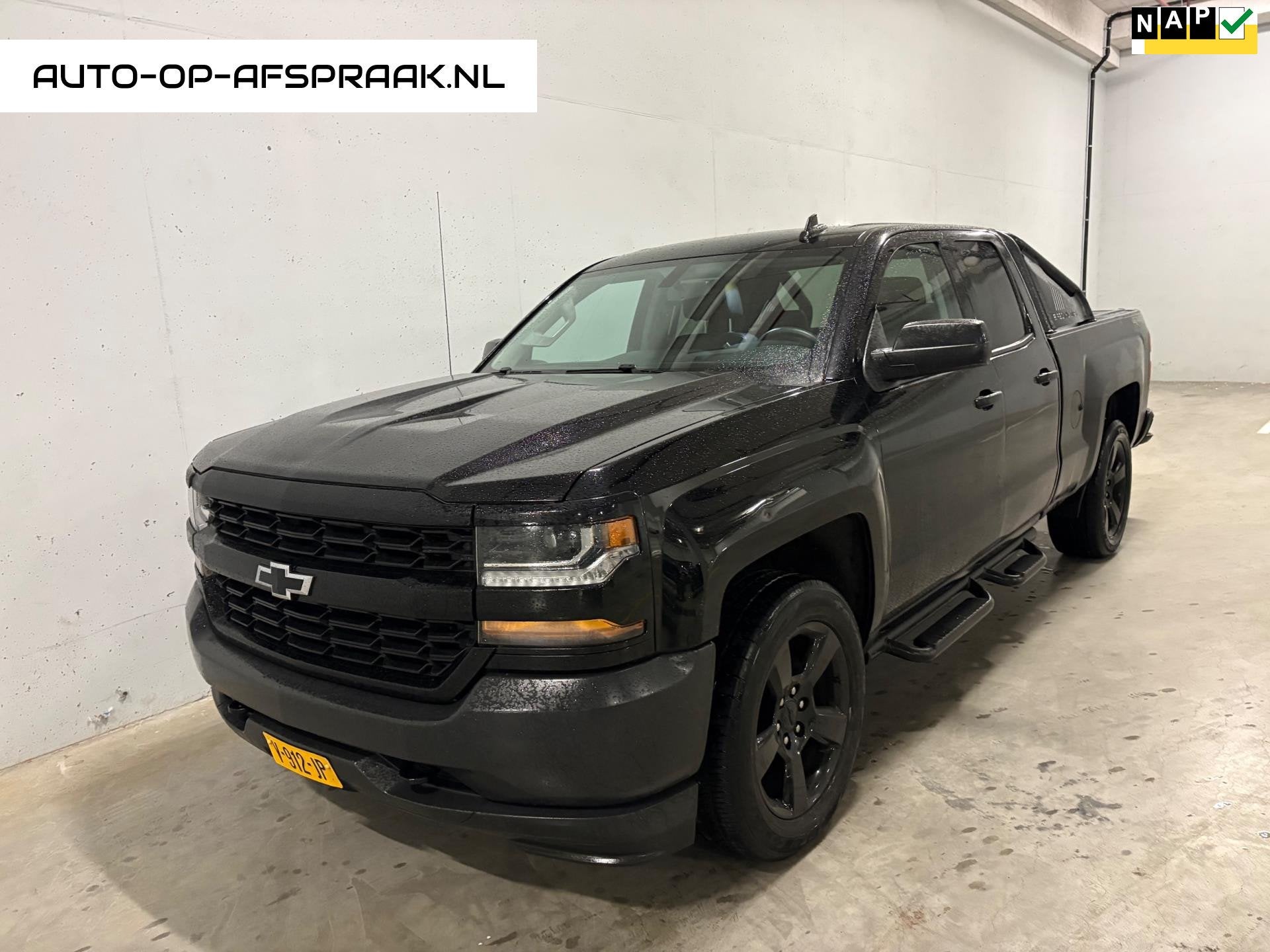 Chevrolet SILVERADO V8 DC Special Ops LPG-G3 4x4, Auto's, Automaat, Gebruikt, Chevrolet, Bedrijf