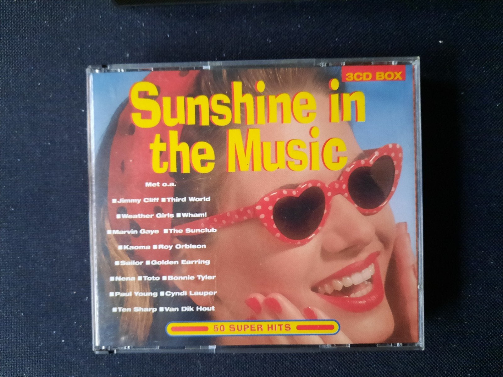 Sunshine in the Music - 3CD Box met 50 Super Hits, Gebruikt, Pop, Ophalen of Verzenden, Verzamelalbum