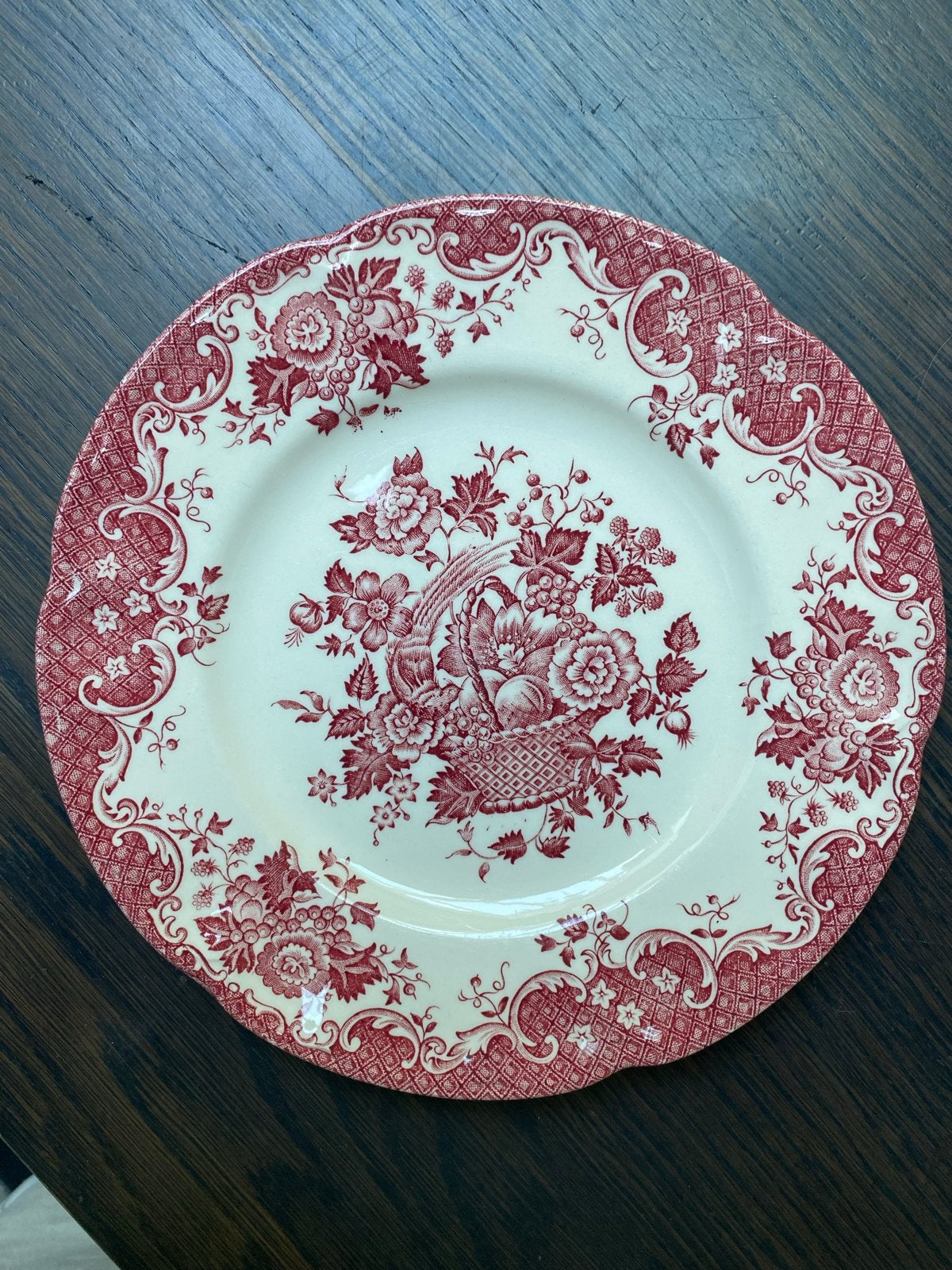 Johnsons Bros "Bird of Paradise" borden set van 4, Antiek en Kunst, Ophalen of Verzenden