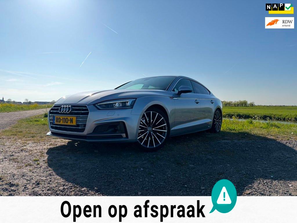Audi A5 Sportback 2.0 TFSI S-Line 3x | Virtual Cockpit | Aut, Gebruikt, 1984 cc, Origineel Nederlands, Hybride Elektrisch/Benzine