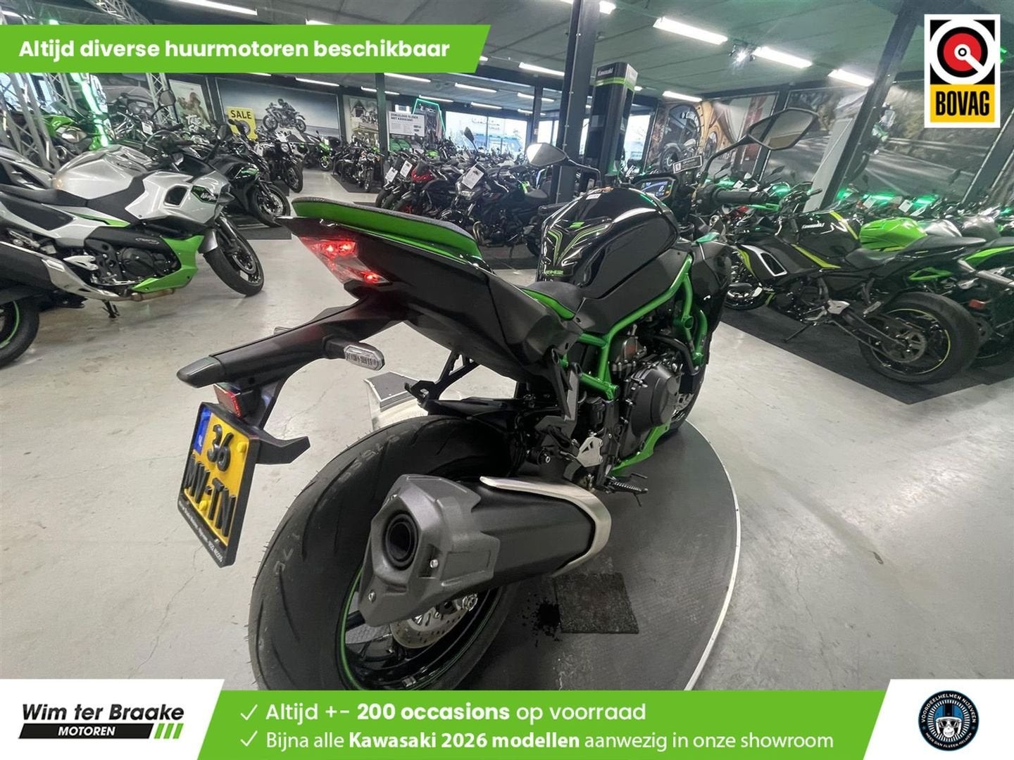 Kawasaki ZH 2 SE (bj 2025), Motoren, 4 cilinders, Motorrijbewijs A, Bedrijf, Onbekend