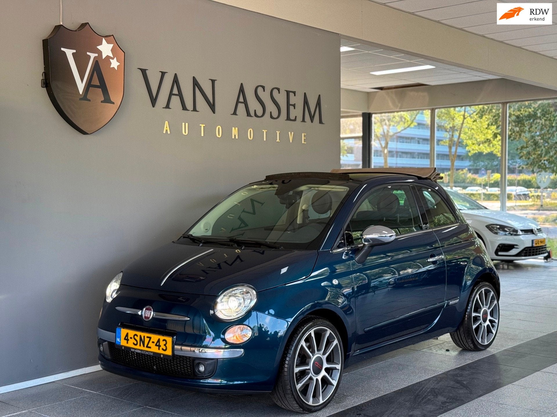Fiat 500 C 0.9 TwinAir Lounge|UNIEK!|CARPLAY|CABRIO, Auto's, Fiat, 86 pk, Gebruikt, Cabriolet, Bedrijf