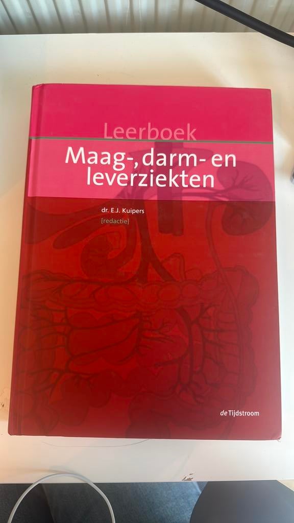 Leerboek maag-, darm- en leverziekten, Ophalen of Verzenden, Beta, Zo goed als nieuw, HBO