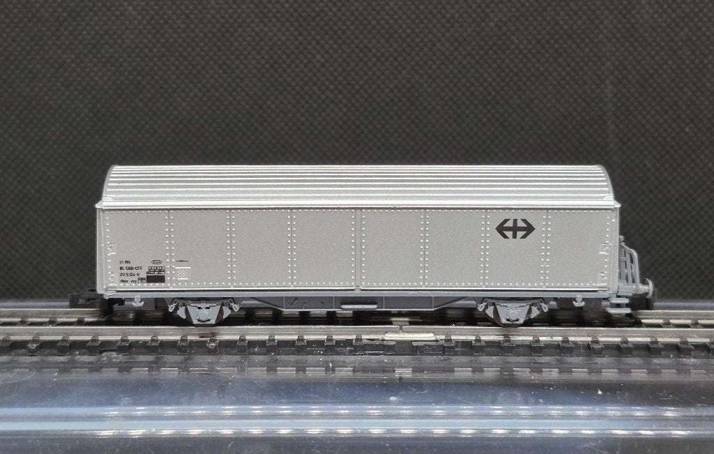 Roco 25064 - SBB schuifwandwagen Hbis-vxy (16395), Gebruikt, Gelijkstroom, Wagon, Ophalen of Verzenden