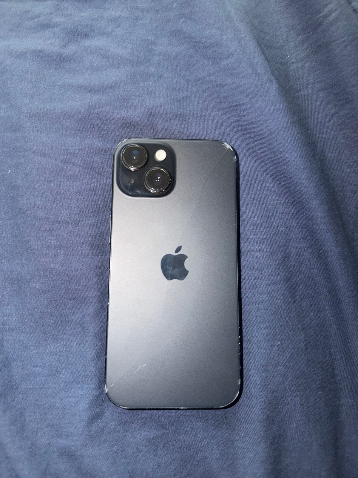 iPhone 15 Zwart 128GB - Barst achter/voorkant, IPhone 15, Zwart, Ophalen of Verzenden, 128 GB