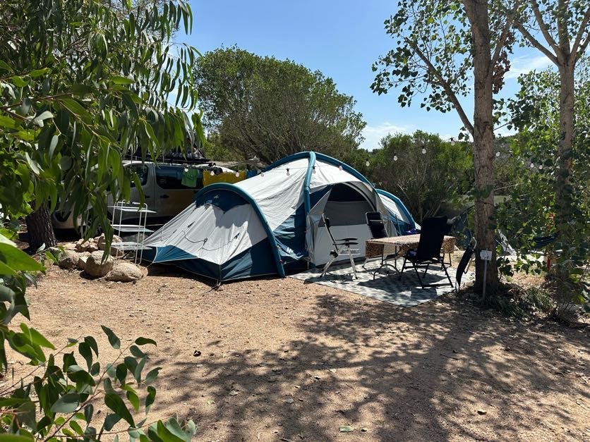 QUECHUA 8 persoons Opblaasbare tent type Air Seconds 8.4, Ophalen, Zo goed als nieuw, Meer dan 6