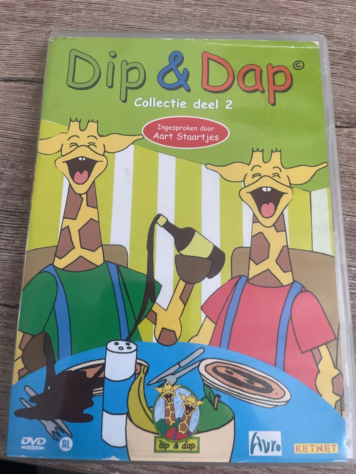 Dip & Dap Collectie deel 2 DVD - Ingesproken door Aart Staar, Animatie, Verzamelbox, Alle leeftijden, Zo goed als nieuw
