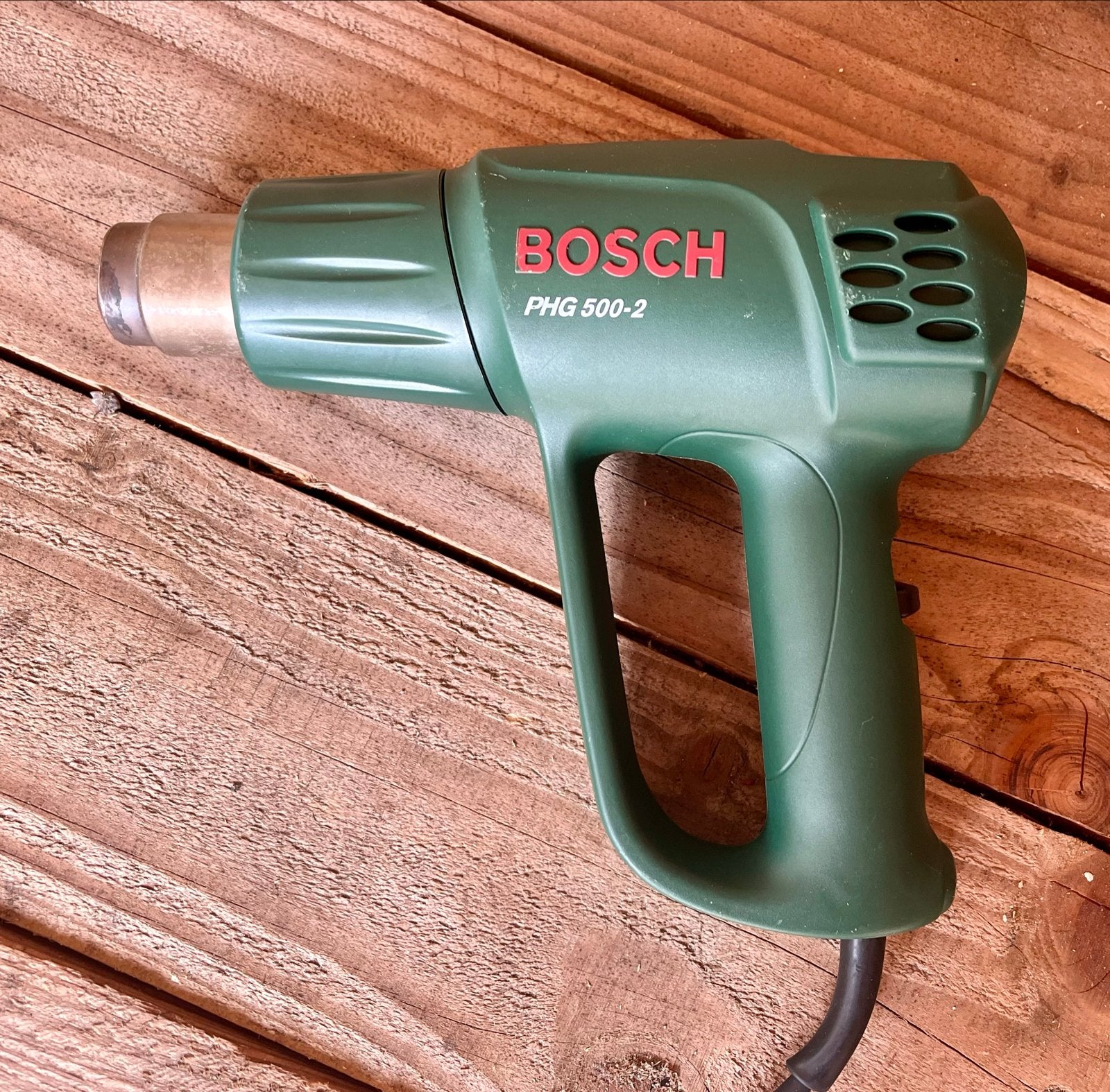 Bosch PHG 500-2 heteluchtpistool - 1600W, Ophalen of Verzenden, Gebruikt