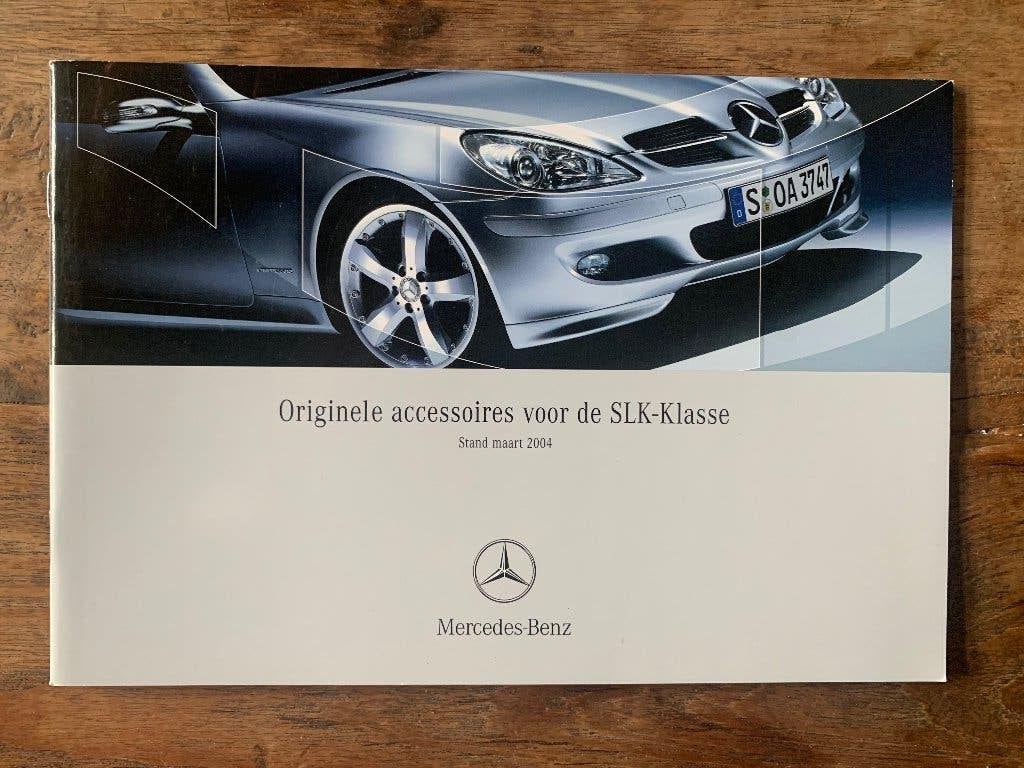 Folder brochure Mercedes-Benz SLK R171 Accessoires 2004, Nieuw, Mercedes-Benz, Mercedes, Ophalen of Verzenden