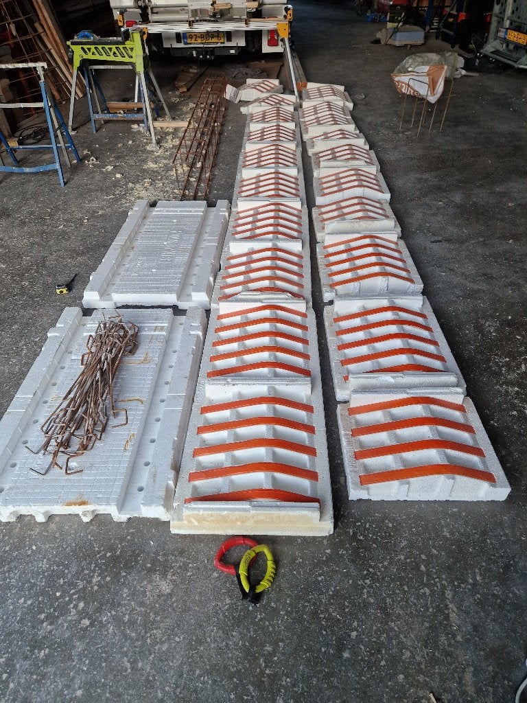 isobouw powerkist en wapeningskorf, Ophalen of Verzenden, Zo goed als nieuw, 15 m² of meer, Vloerisolatie