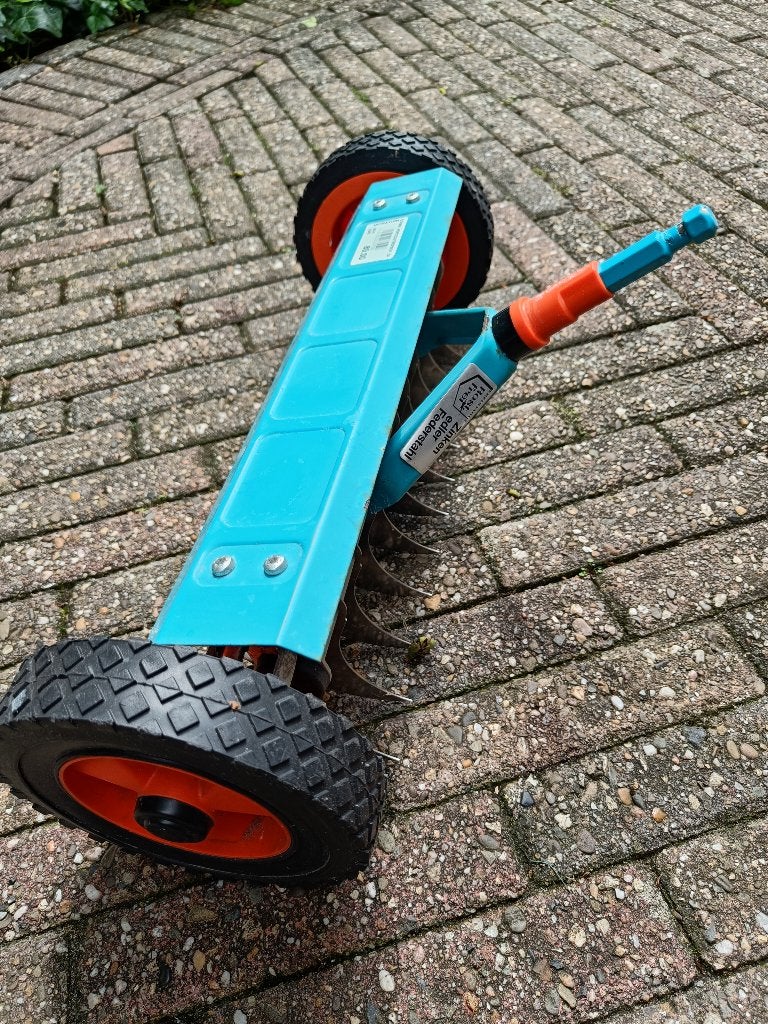 Gardena verticuteer hark met multi steel, Tuin en Terras, Ophalen, Zo goed als nieuw, Hark, Gardena