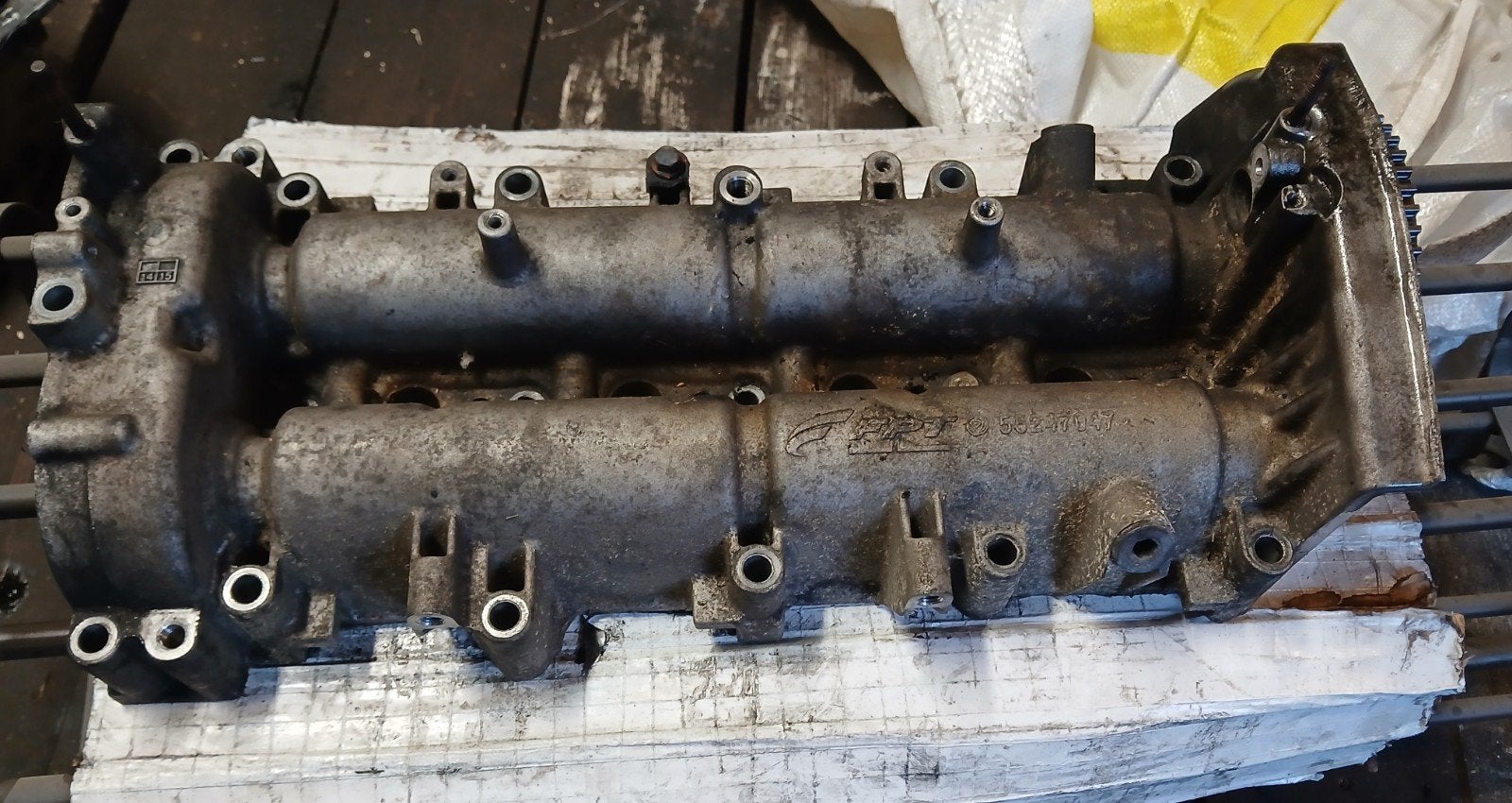 Kleppendeksel ducato 2.0 multijet met nokkenassen, Ophalen