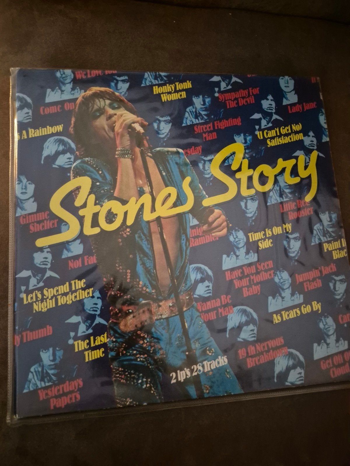 The Rolling Stones - Stones Story (2 LP's, 28 Tracks), Cd's en Dvd's, Rock, Gebruikt, Complilatie, Ophalen of Verzenden