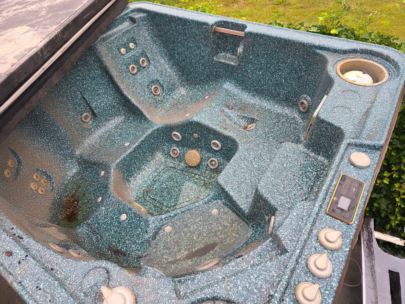 2x Jacuzzi met Balboa om van 2 stuks 1 te maken, Tuin en Terras, Ophalen, Gebruikt, Vast