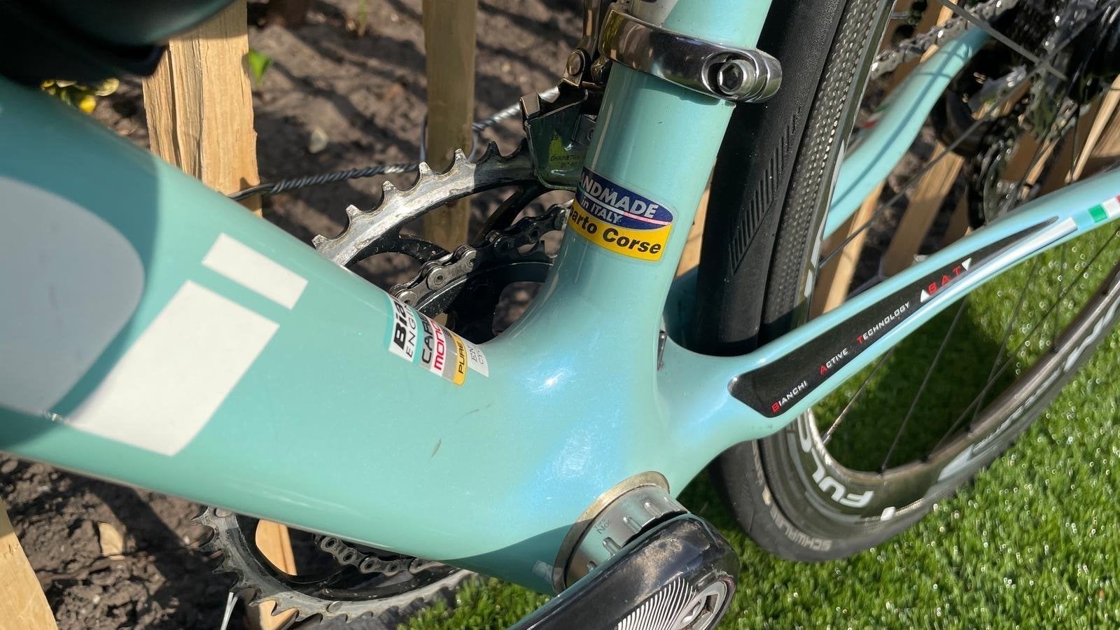 Bianchi Infinito racefiets - Maat 56 - Zo goed als nieuw, Ophalen, 28 inch, Carbon, Zo goed als nieuw