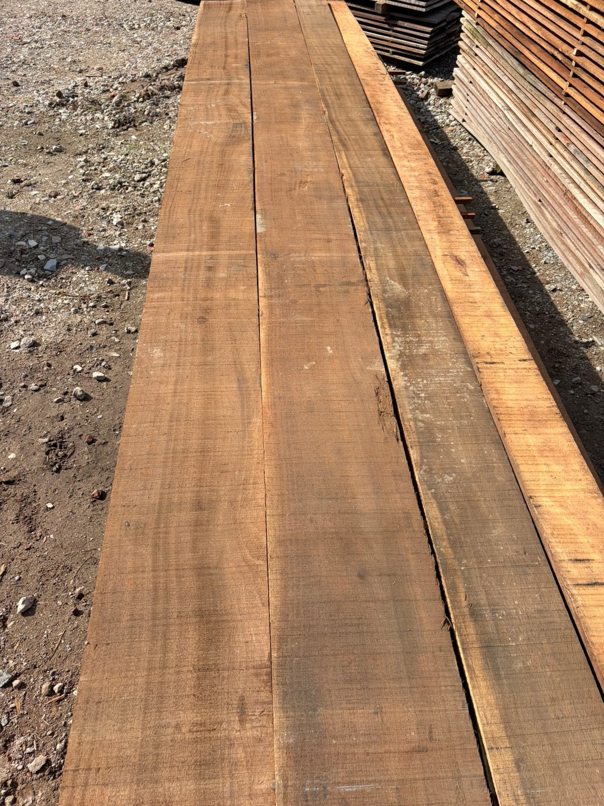 Partij planken 40 m2, Tuin en Terras, Ophalen, Gebruikt, 250 cm of meer, Planken