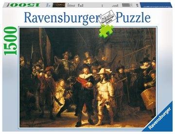 Ravensburger: De Nachtwacht 1500 Stukjes, Ophalen of Verzenden, 500 t/m 1500 stukjes, Nieuw, Legpuzzel