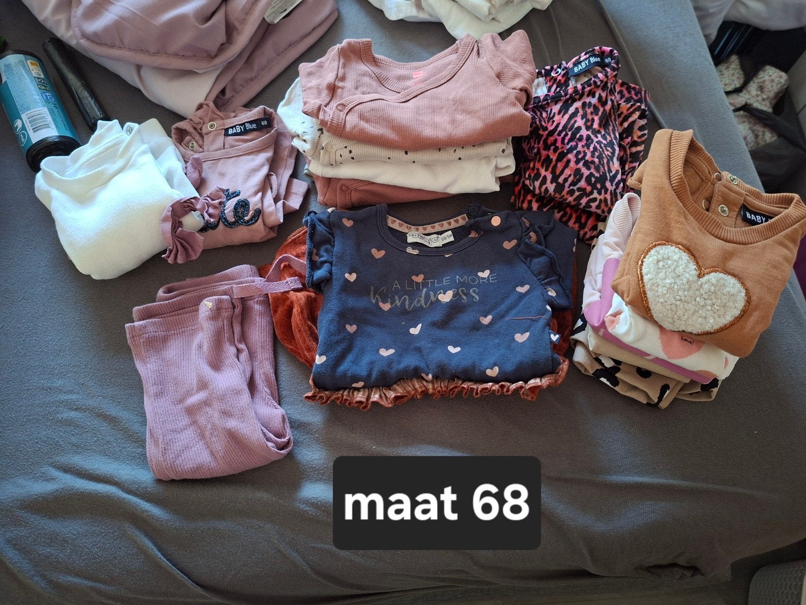 meisjeskleding maat 68, Ophalen, Gebruikt, Maat 68