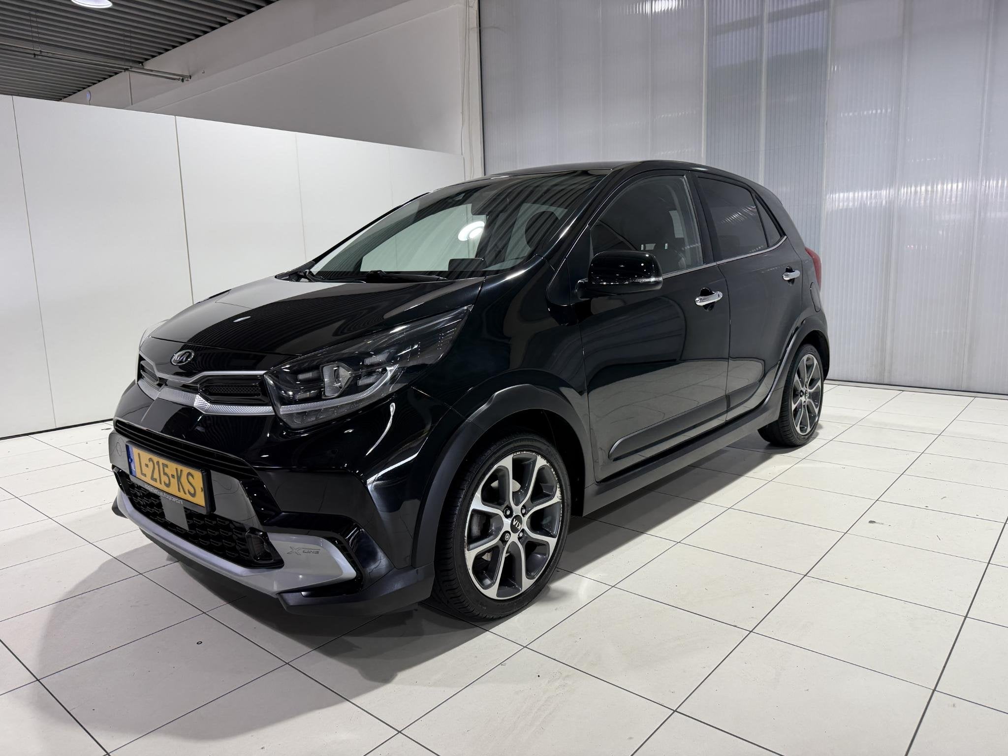 Kia Picanto 1.0 T-GDi X-Line 5p 100 PK, Stoel en Stuur verwa, Voorwielaandrijving, 101 pk, Gebruikt, Automatische klimaatregeling