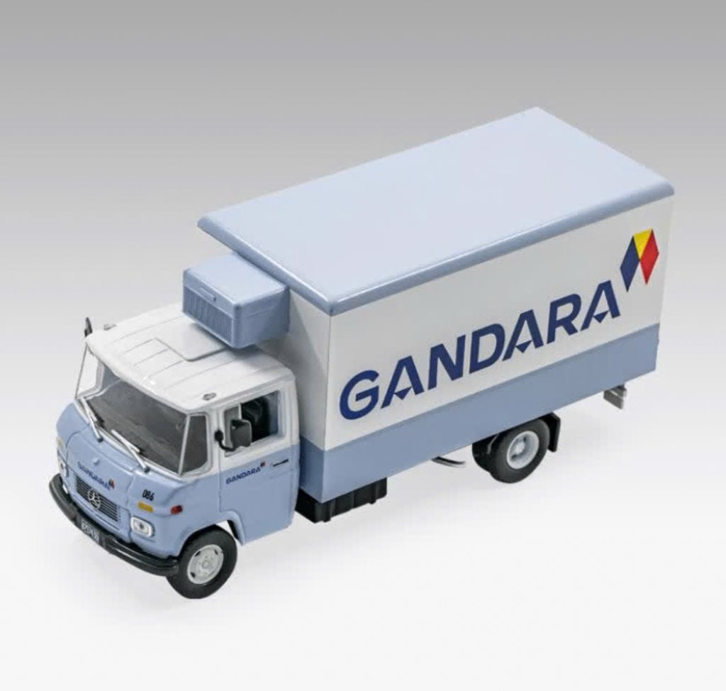 Mercedes Benz L 608 D 1969 koelwagen Gandara schaal 1/43, Verzenden, Nieuw, Bus of Vrachtwagen, Overige merken