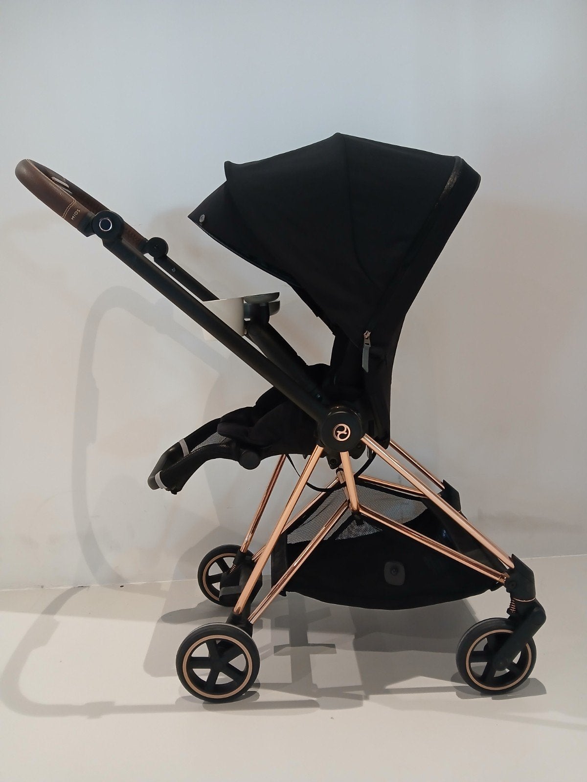 Cybex Mios Kinderwagen Black incl. snacktray, Ophalen, Nieuw, Overige merken, Regenhoes