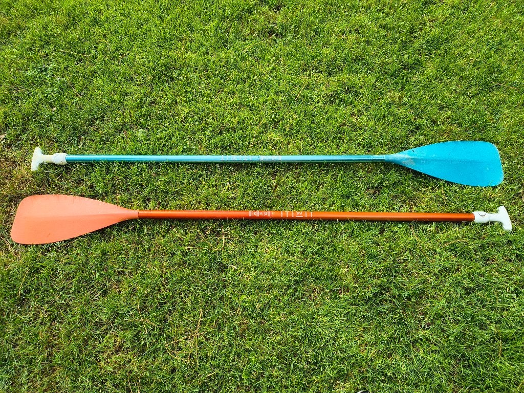 Sup peddels itiwit, Ophalen, Gebruikt, Enkelbladige peddel
