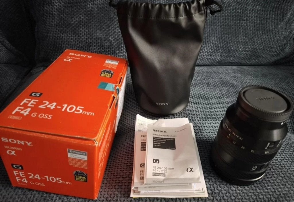 Sony FE 24–105mm F4 G OSS objectief, Sony E-mount, Sony, Ophalen of Verzenden, Zo goed als nieuw