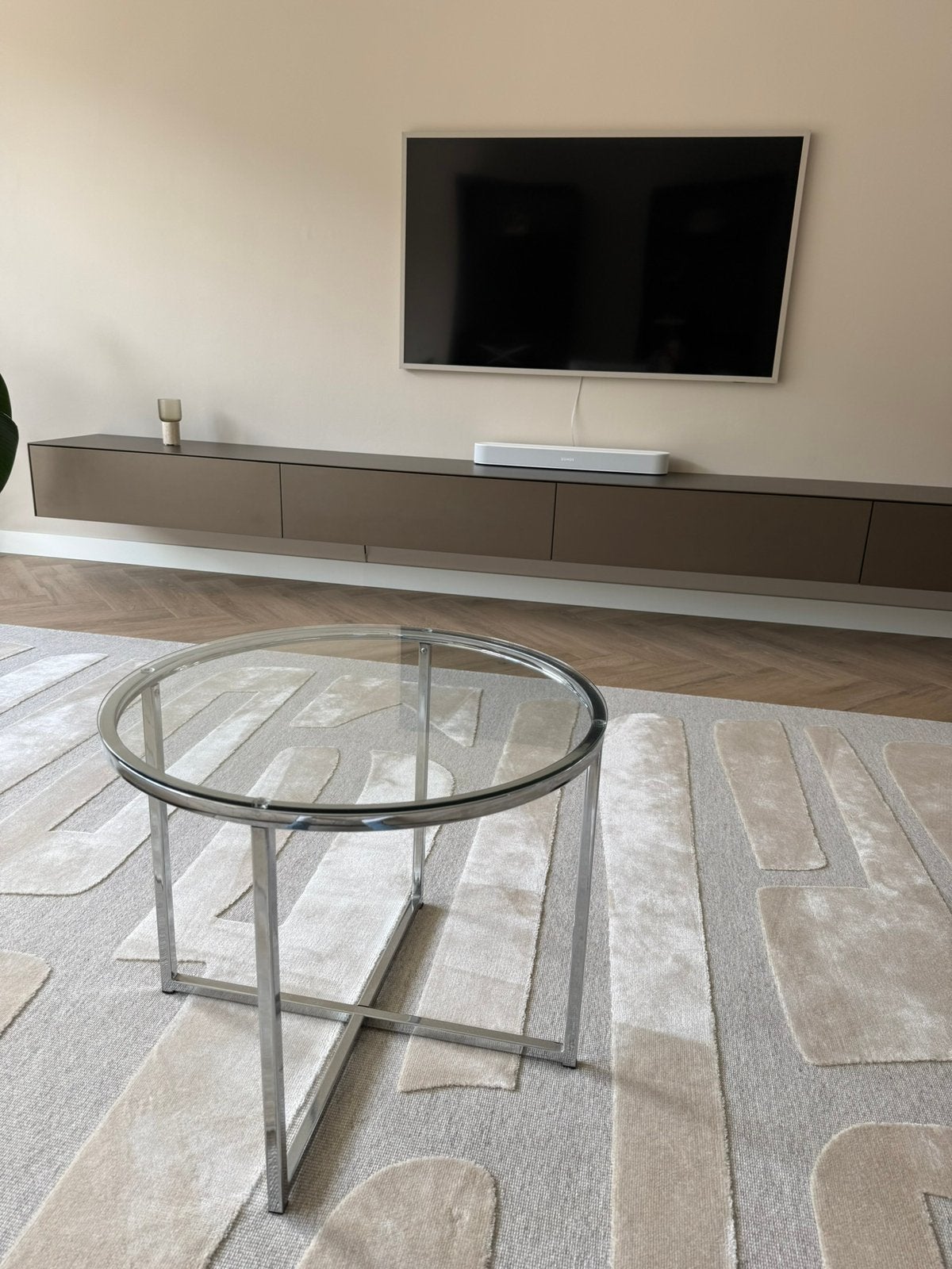 Ronde salontafel, Ophalen, 50 tot 100 cm, Rond, 50 tot 100 cm