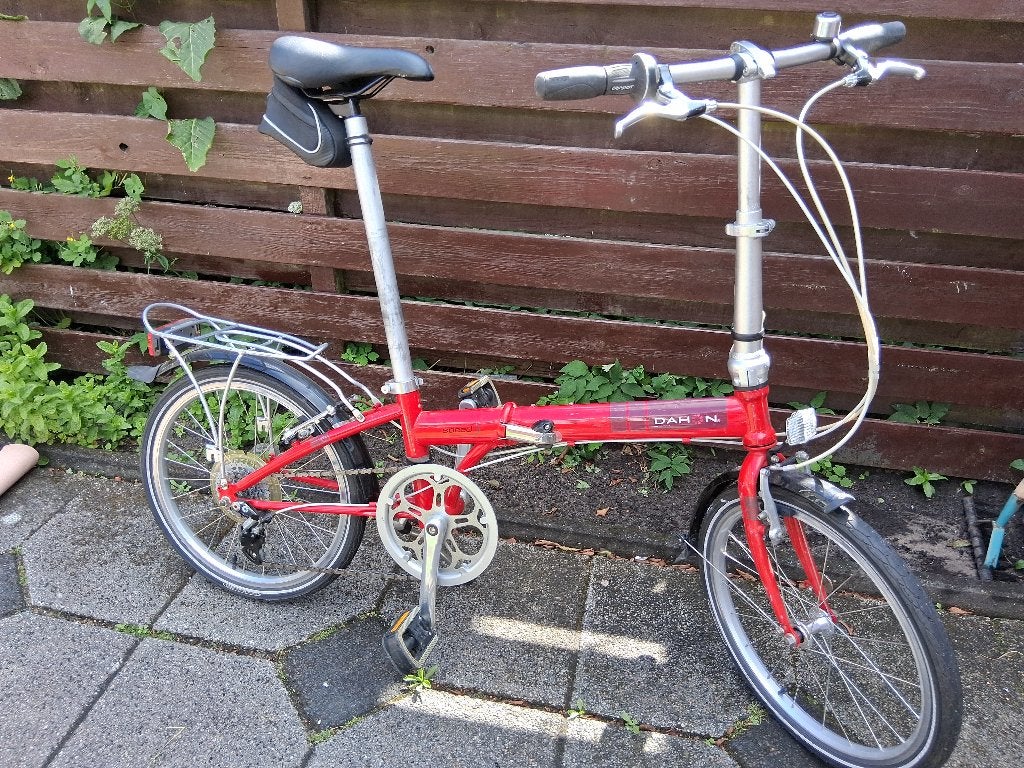 Dahon vouwfiets 6 versnellingen, Ophalen, 20 inch of meer, Velgrem, Versnellingen