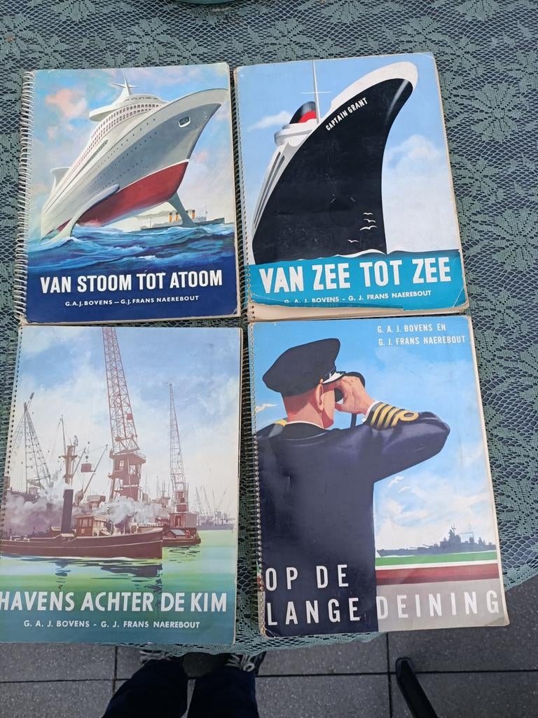 Complete verzameling boeken over scheepvaart, Ophalen