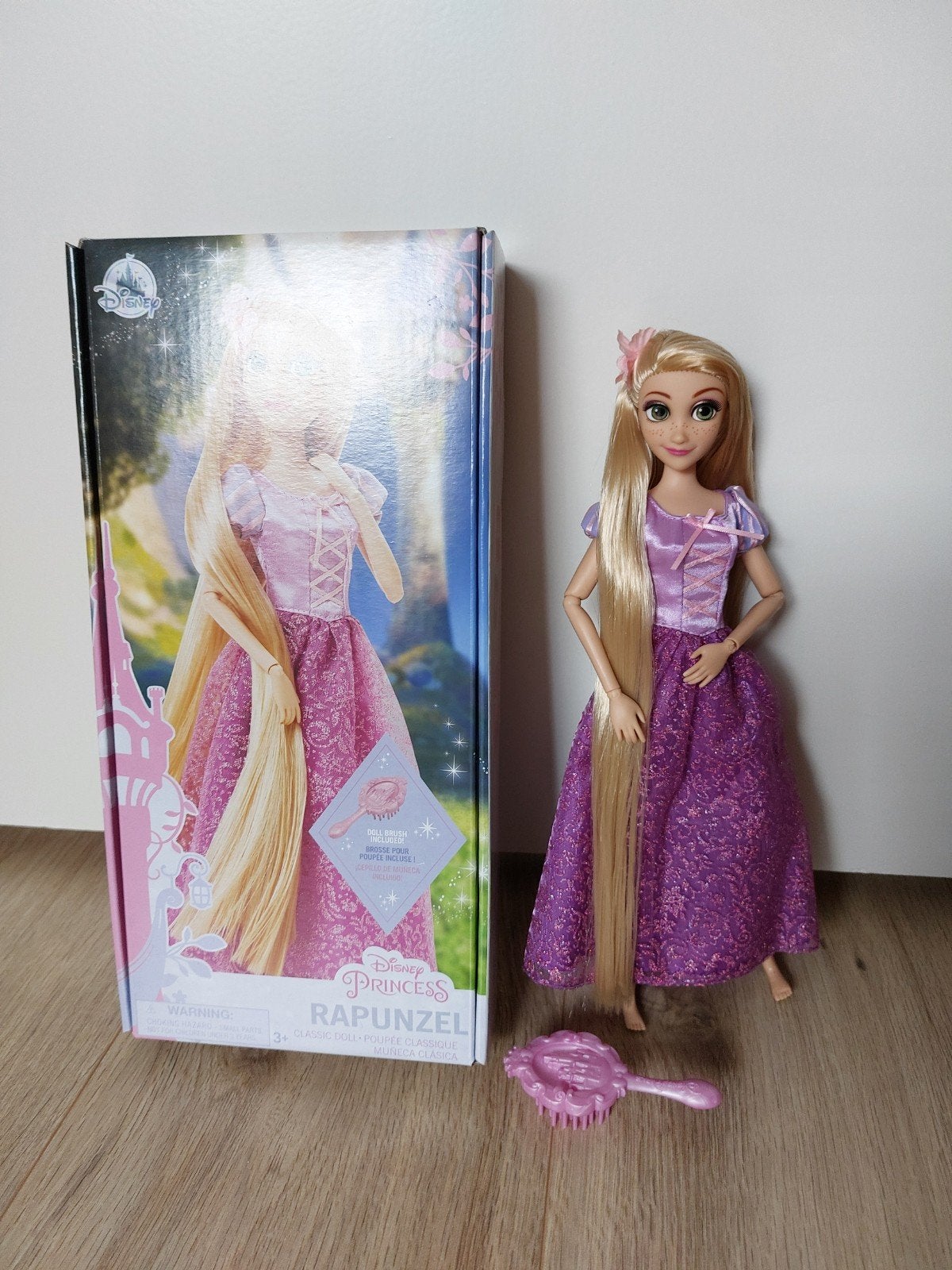 disney classic rapunzel pop, Verzamelen, Poppen, Ophalen of Verzenden, Zo goed als nieuw, Pop