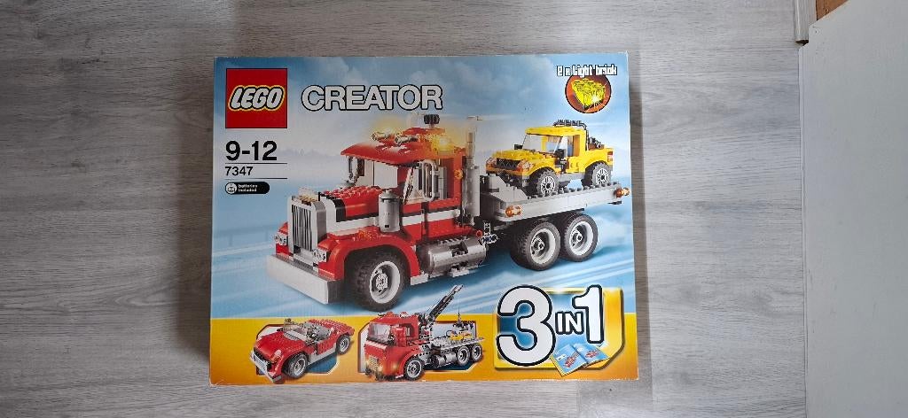Lego Creator 3-in-1 set nr 7347, Ophalen, Nieuw, Lego