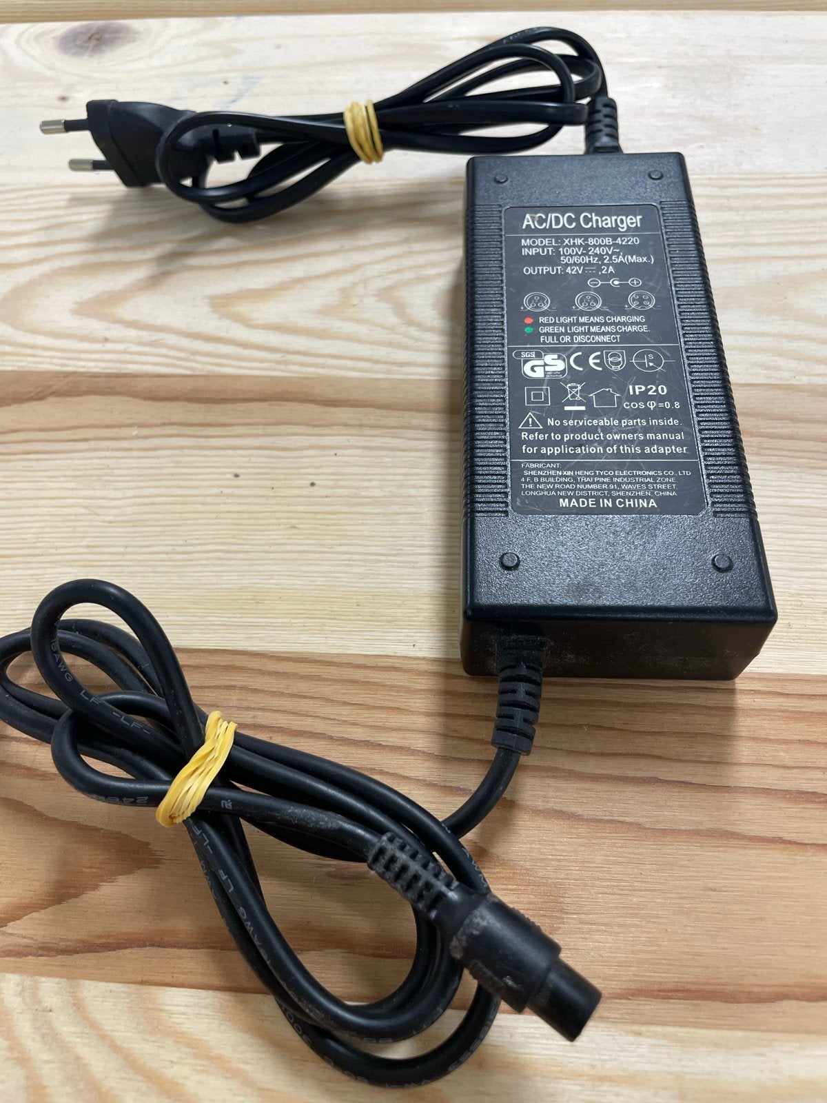 Hoverboard Oplader UL Gecertificeerd, Gebruikt