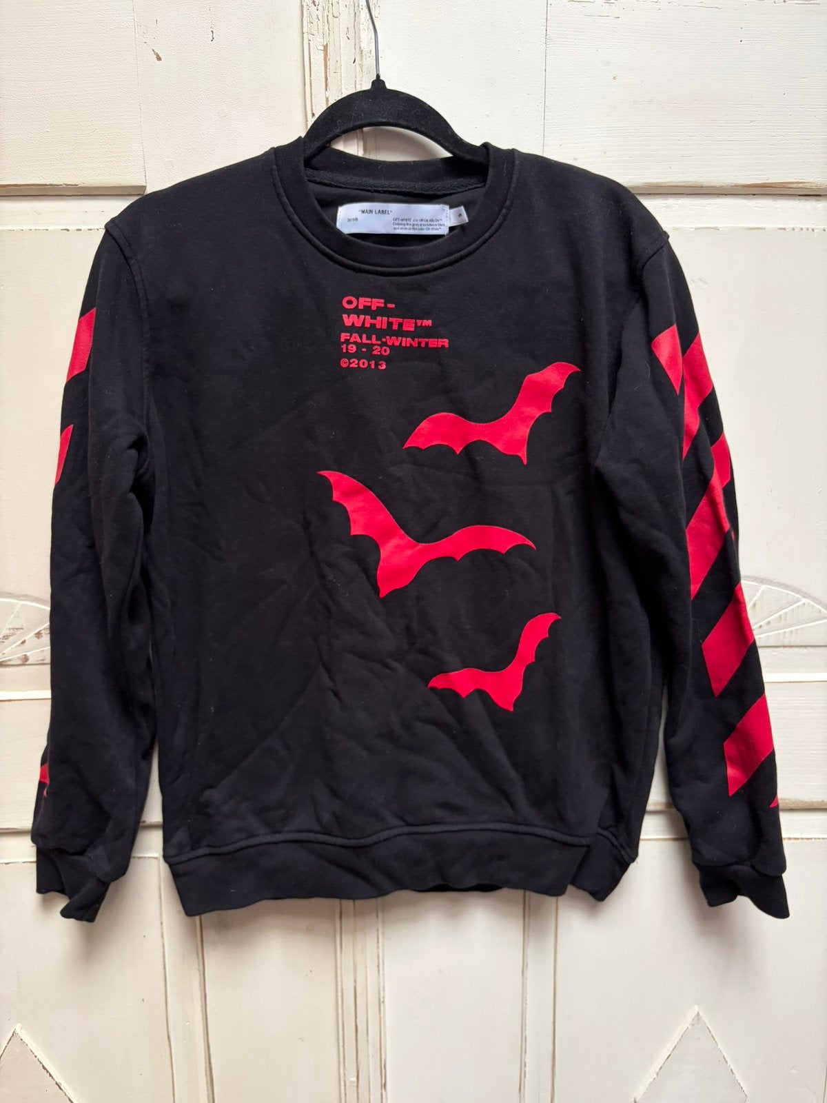 Off white trui s zwart rood, Kleding | Dames, Ophalen of Verzenden, Zo goed als nieuw, Zwart