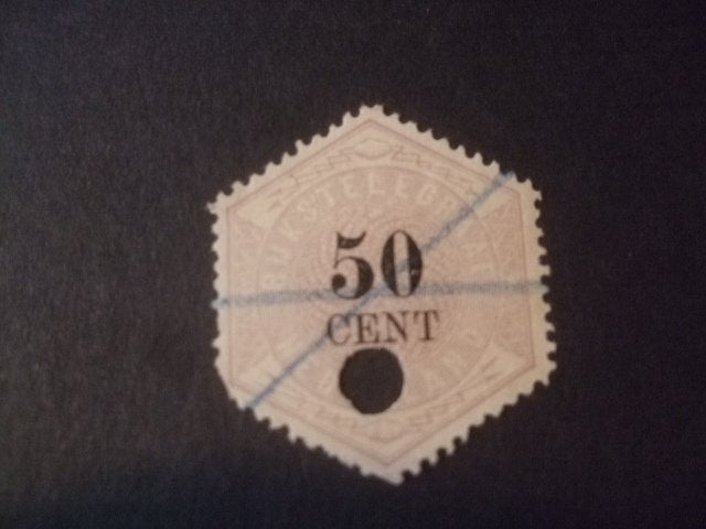 Nederland Telegram zegels TG 9, Verzenden, T/m 1940, Gestempeld