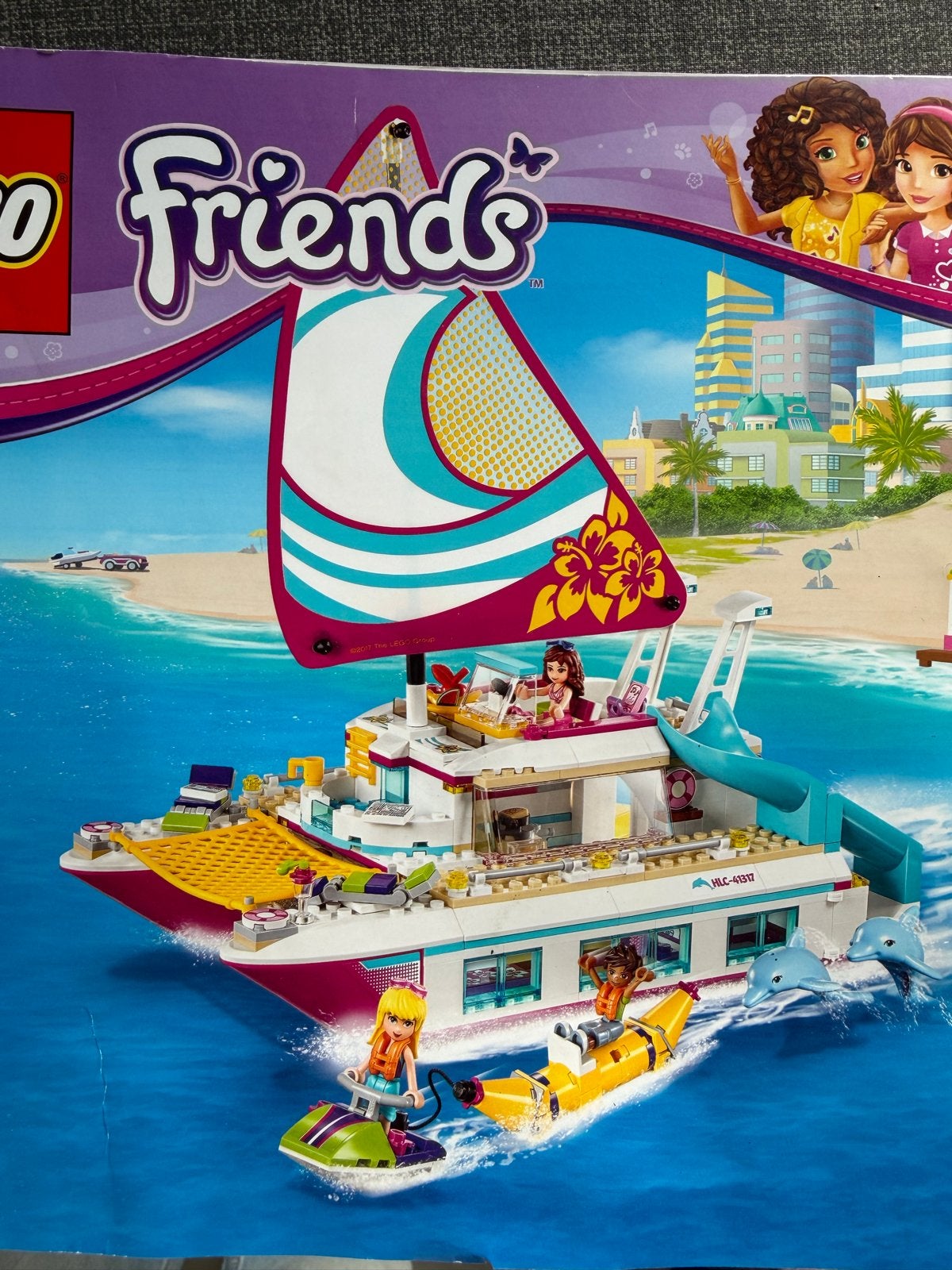 Lego Friends Catamaran 41317 - Zeilboot Avontuur, Gebruikt, Lego, Friends, Ophalen of Verzenden
