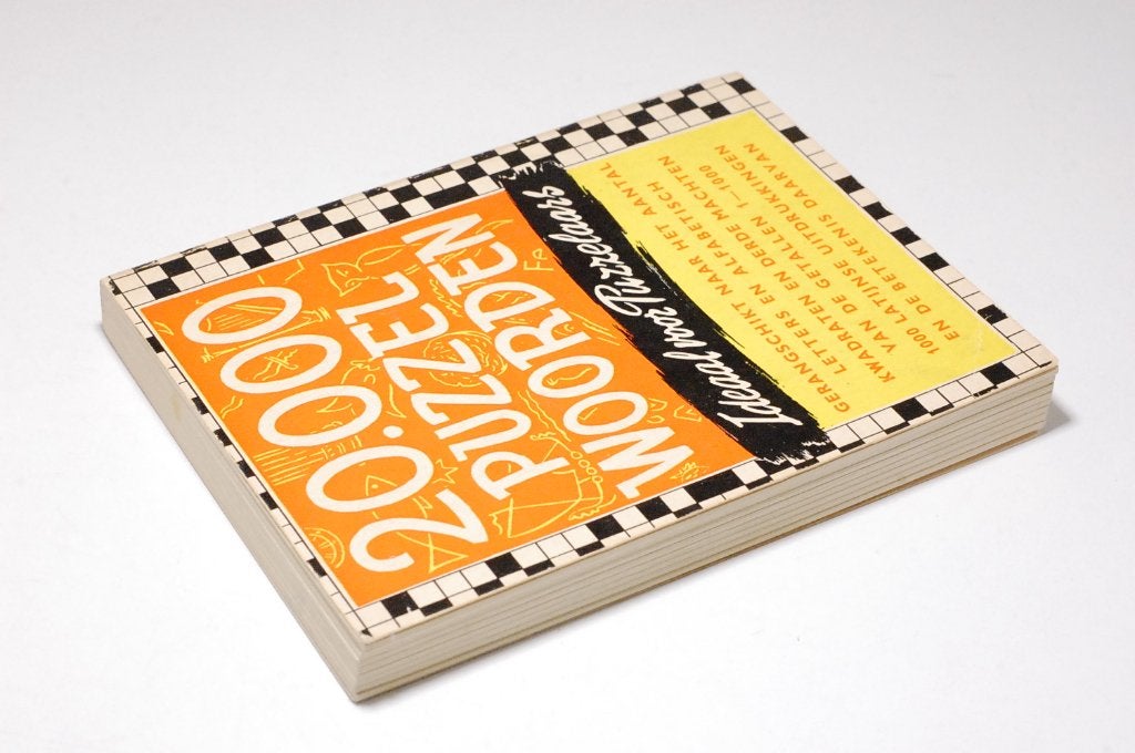 Ideaal voor puzzelaars: 20.000 puzzelwoorden, Verzenden, 500 t/m 1500 stukjes, Zo goed als nieuw, Puzzelboek