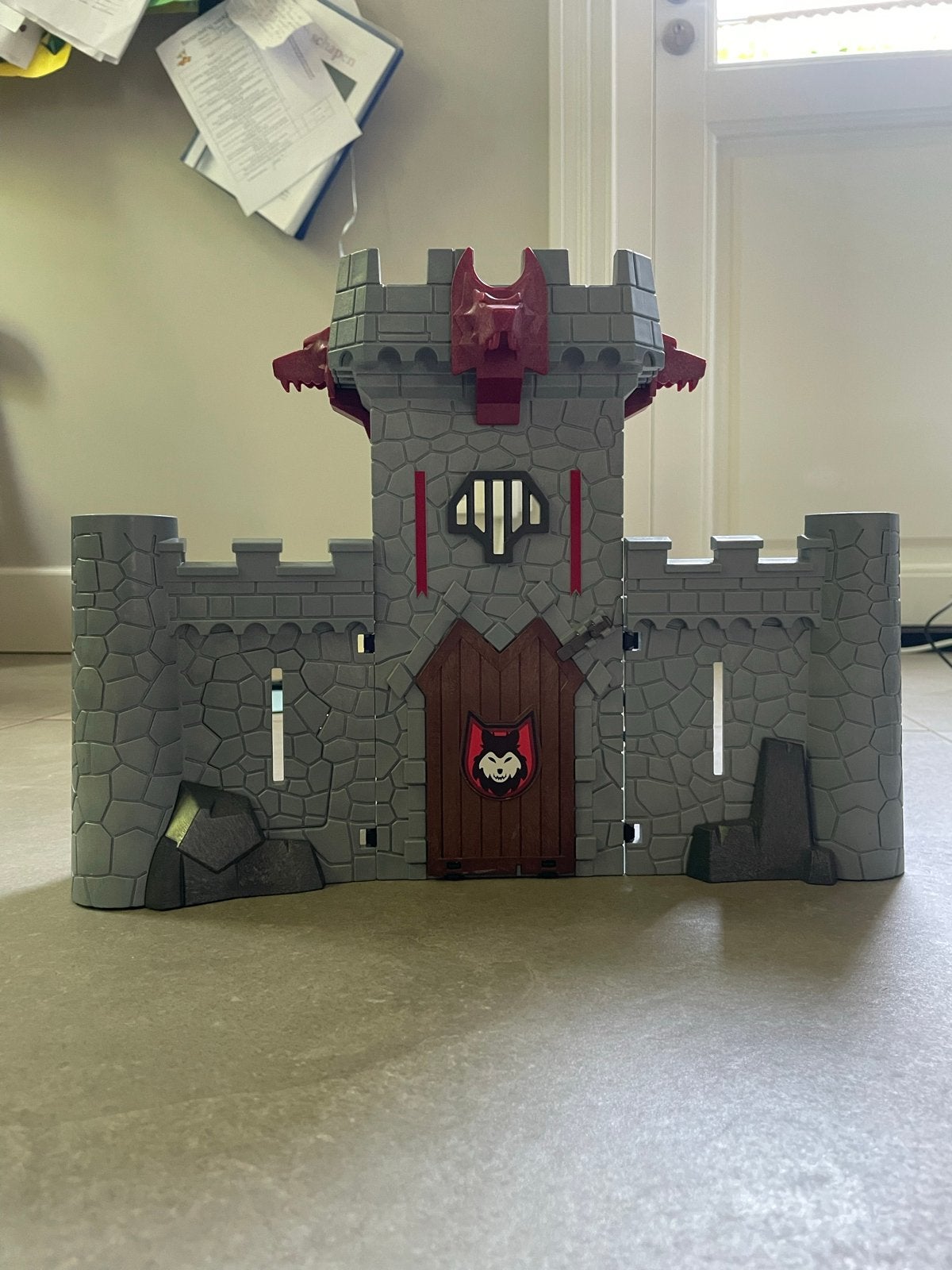 Playmobil Drakenburcht/Kasteel met schatkist, Ophalen, Gebruikt, Jongen of Meisje