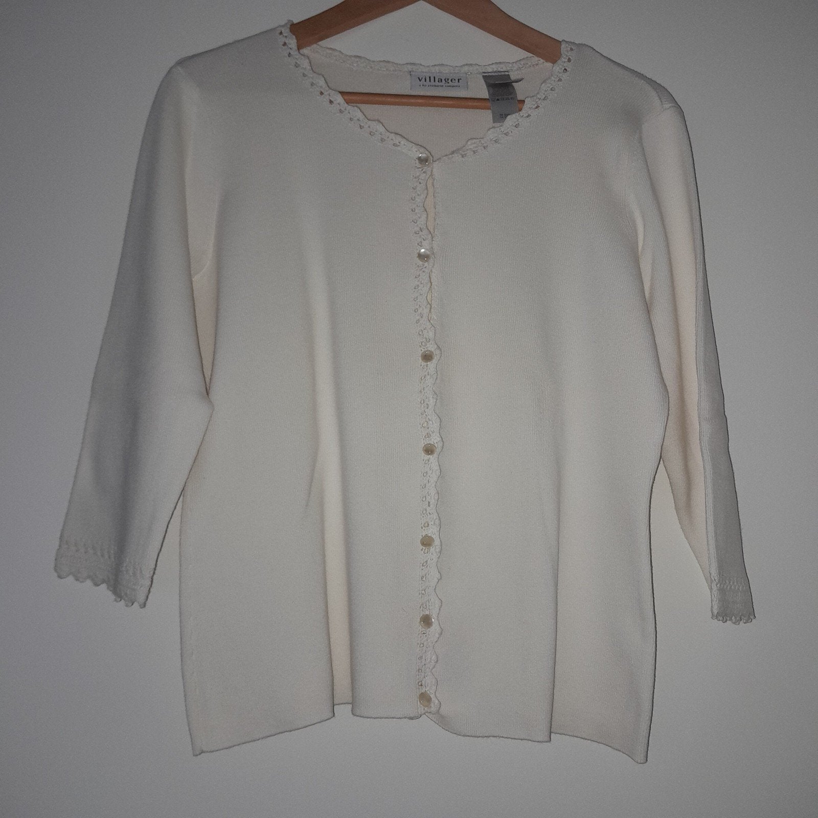 Nieuw gebroken wit/ creme vestje van Villager, Villager, Ophalen of Verzenden, Nieuw, Wit